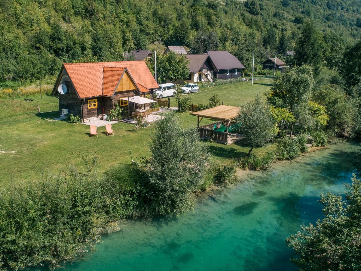 Plitvice Chalet Villa Korana Bagian luar foto