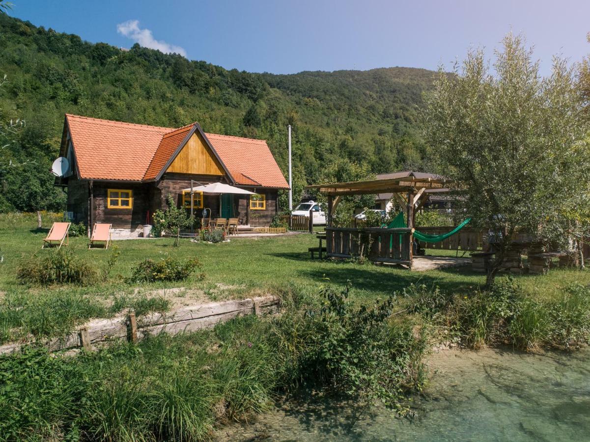 Plitvice Chalet Villa Korana Bagian luar foto